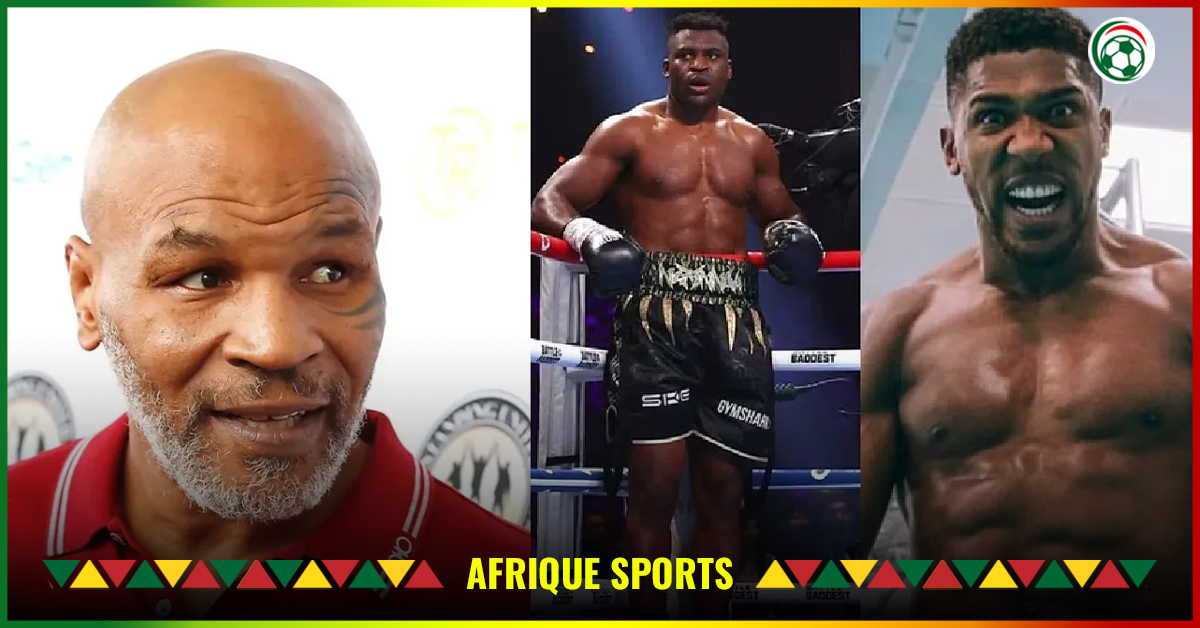 Mike Tyson se lâche, 10 jours avant le choc Anthony Joshua – Francis Ngannou : « Il ne suffit que… »