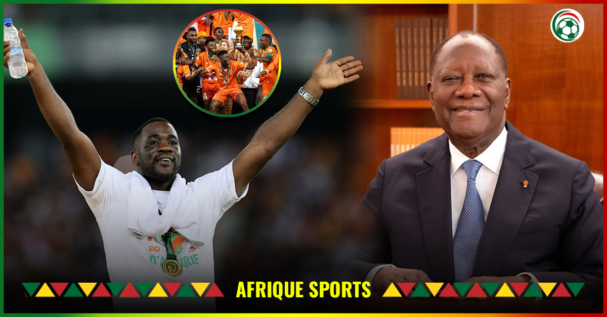 CAN 2023 : Le gros cadeau d’Alassane Ouattara pour Emerse Fae et les Éléphants après le sacre