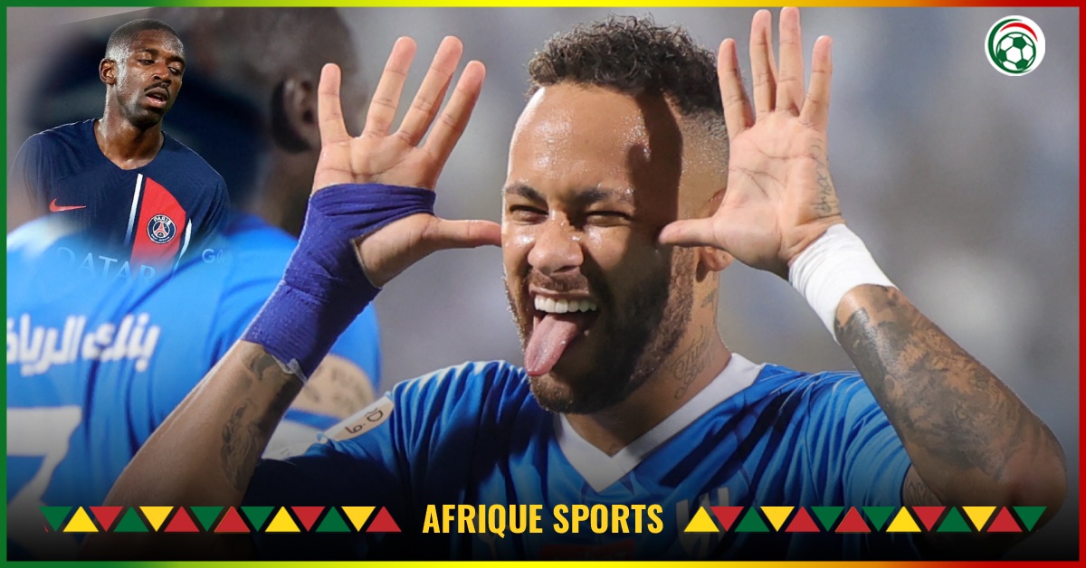 PSG : Neymar se moque d’Ousmane Dembélé