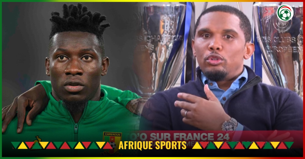 Cameroun : Samuel Eto’o fait une sortie mesurée sur Onana