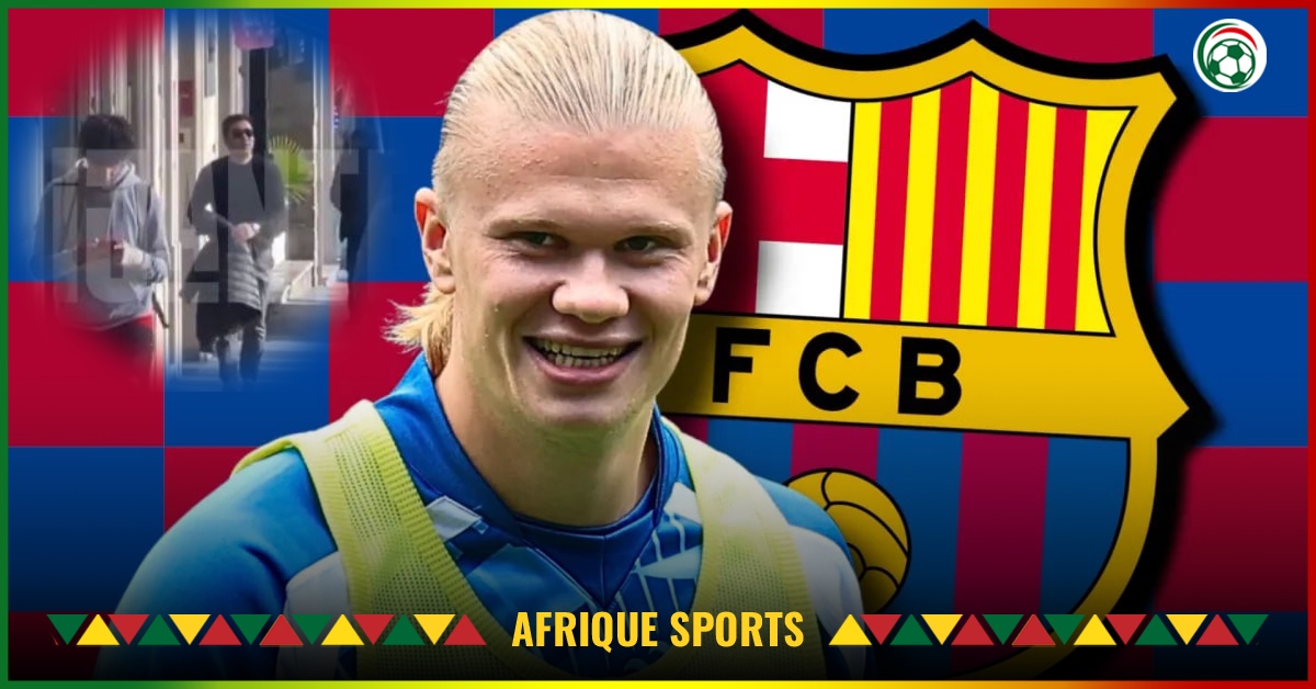 Transfert : Le Barça a rencontré les agents d’Erling Haaland (VIDÉO)