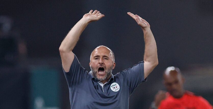 Algérie : la grosse menace de Belmadi !