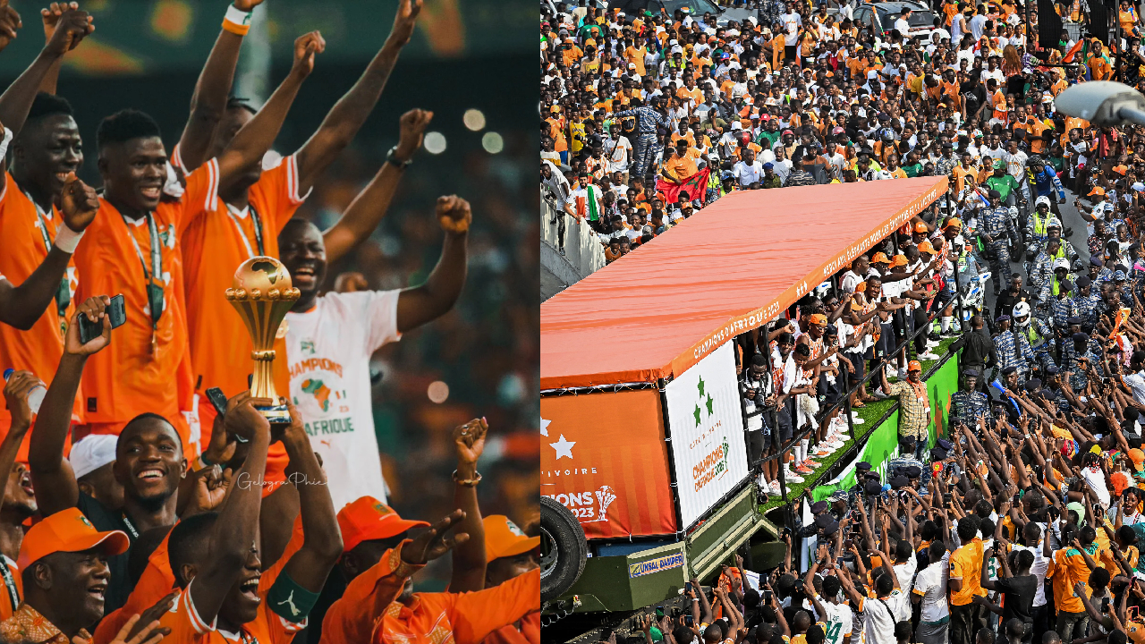 Côte d’Ivoire : Les images folles de la parade des champions de la CAN 2023 (VIDEO)