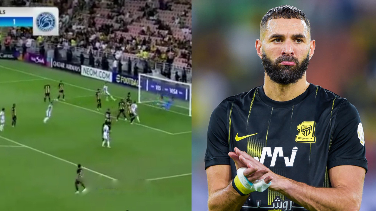 Ligue des Champions (AFC) : Le joli but contre son camp de Karim Benzema (VIDÉO)