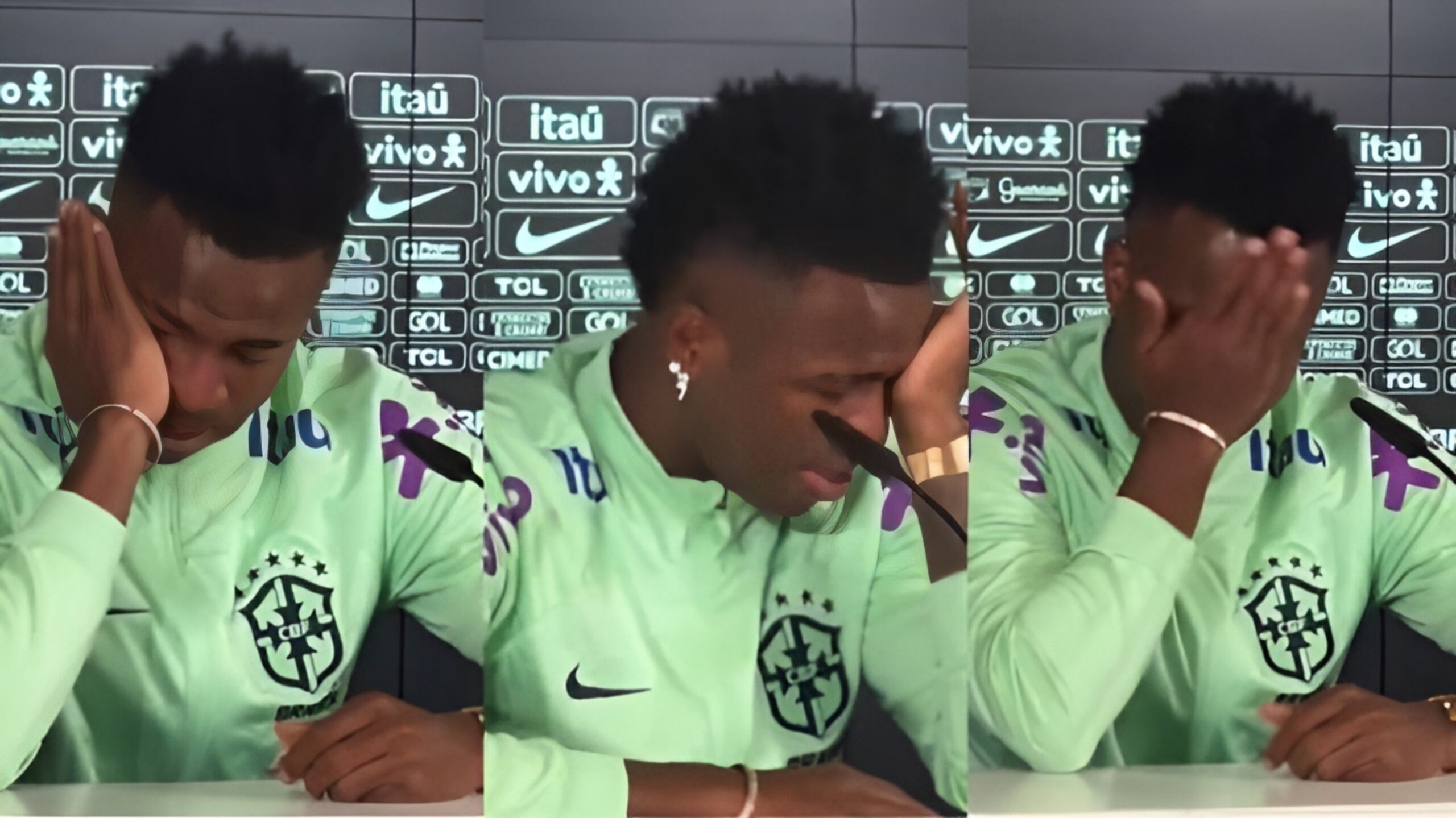 VIDEO : Vinicius Jr inconsolable à 24h de Brésil vs Espagne