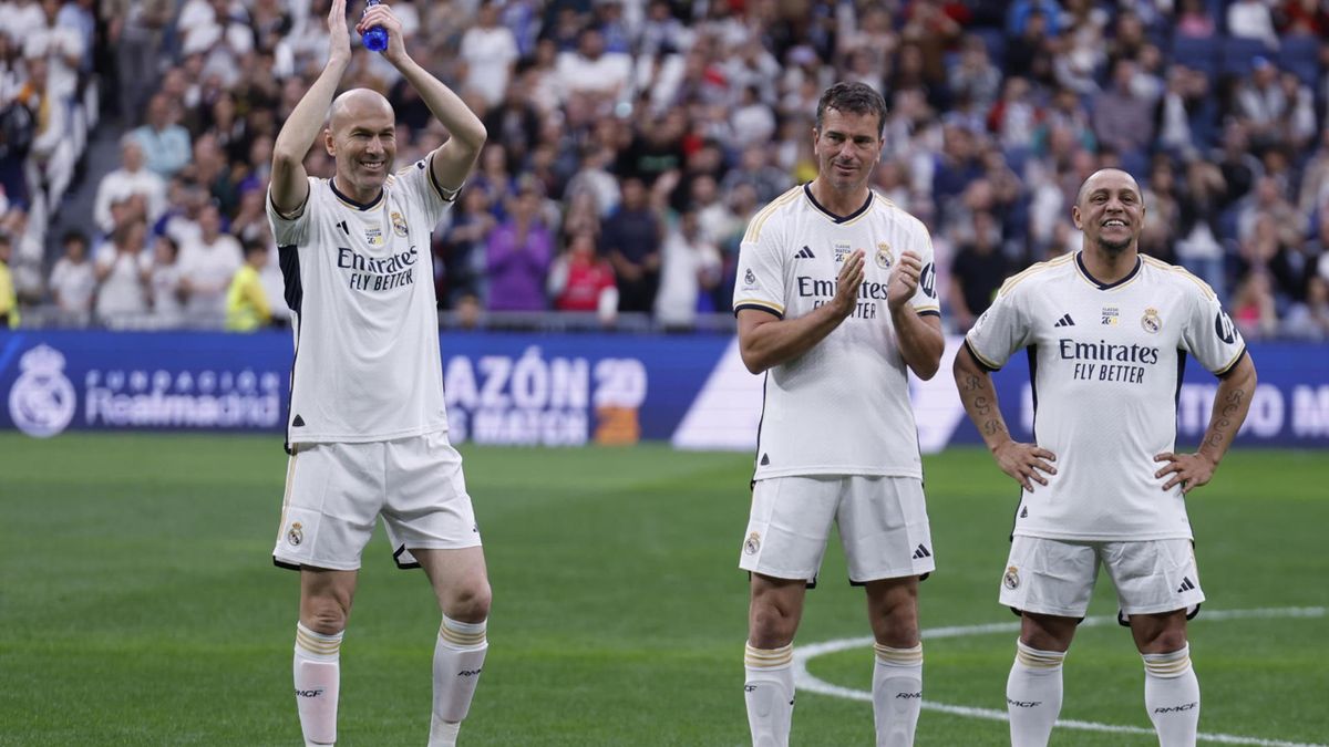 Zidane montre sa classe lors du match des Légendes, les fans voient Bellingham en lui! (VIDEO)