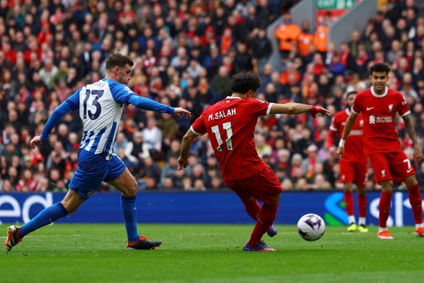 Premier League (30è) : Mohamed Salah et Liverpool dominent Brighton de Simon Adingra