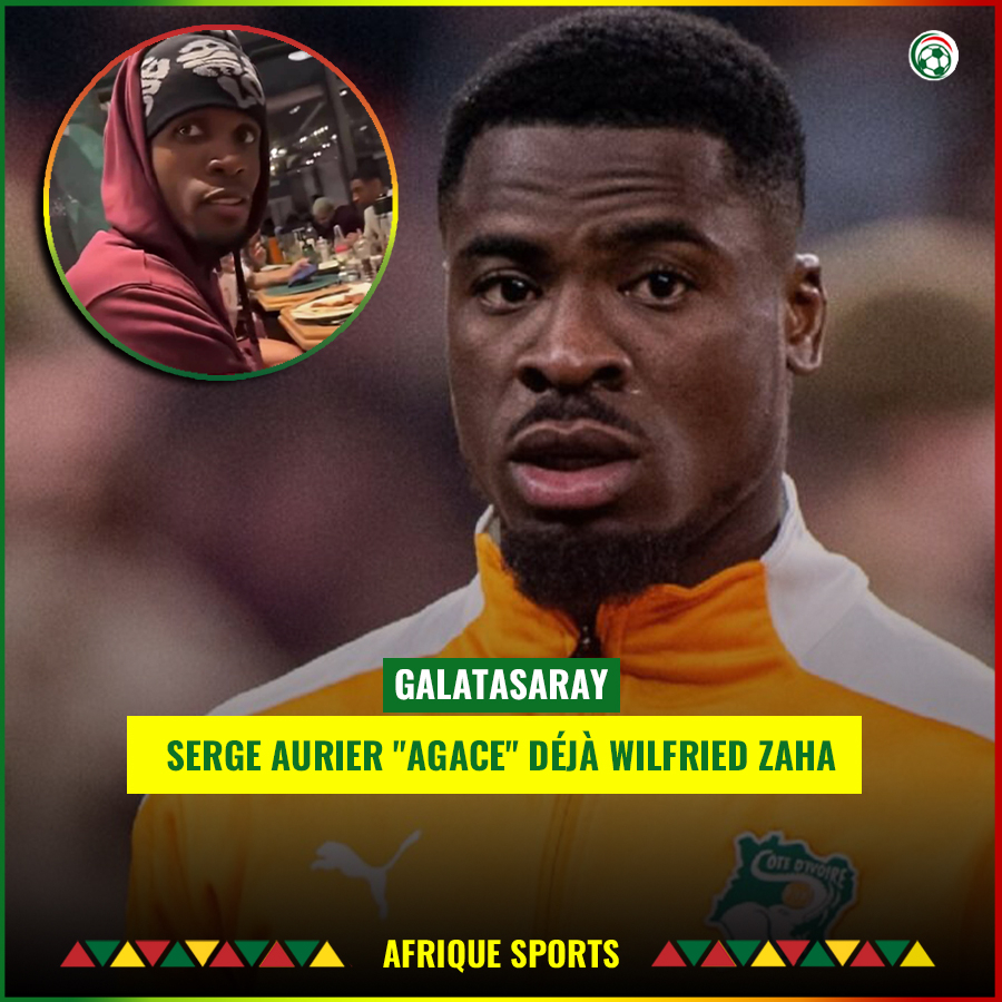 L’échange loufoque entre Serge Aurier et Wilfried Zaha à Galatasaray (VIDEO)