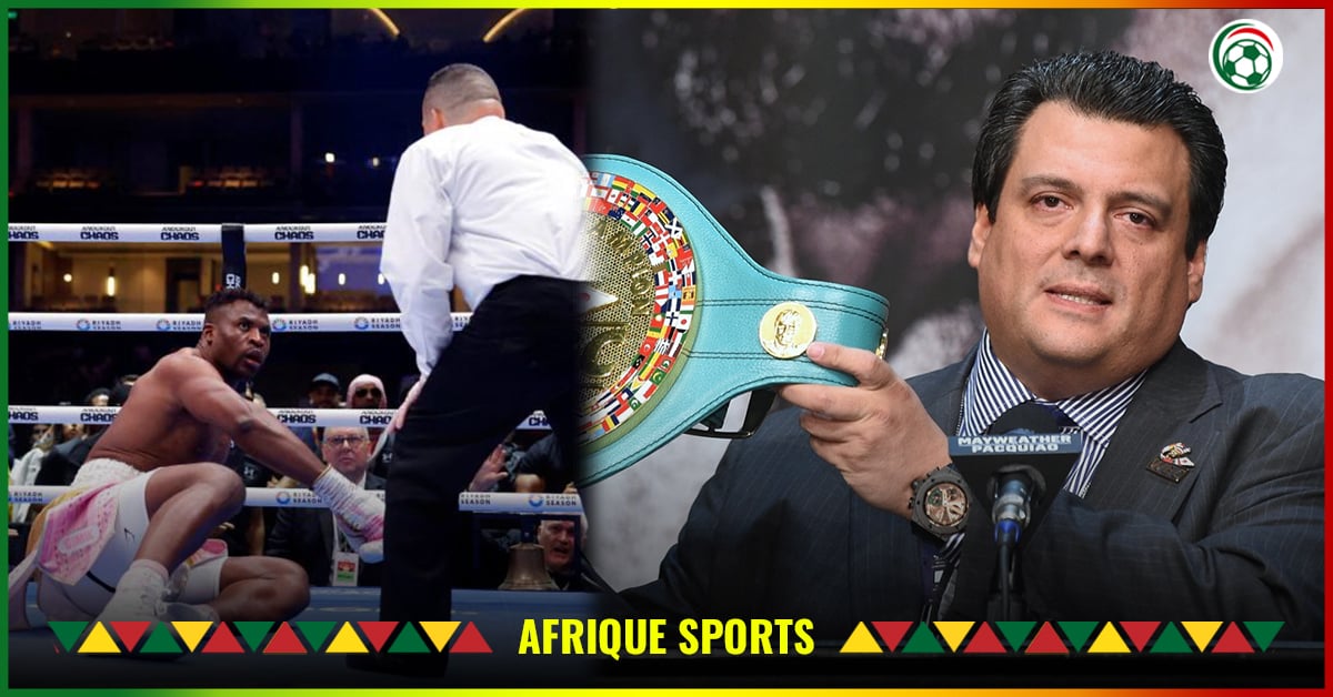 Le président de la WBC défend Francis Ngannou après l’humiliation de Joshua
