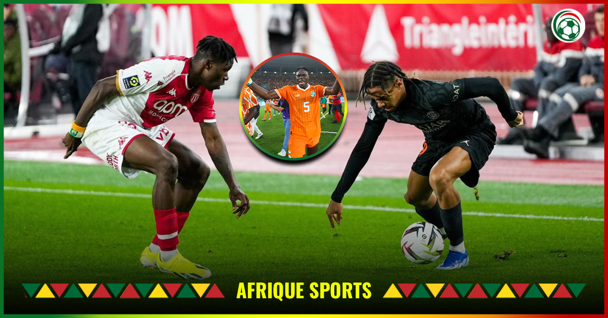 Monaco – PSG : l’Ivoirien Wilfried Singo humilie Barcola et déchaîne la France (VIDEO)