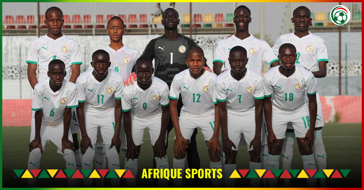 Tournoi de la CAF : 19-0, l’équipe des U15 du Sénégal impressionne