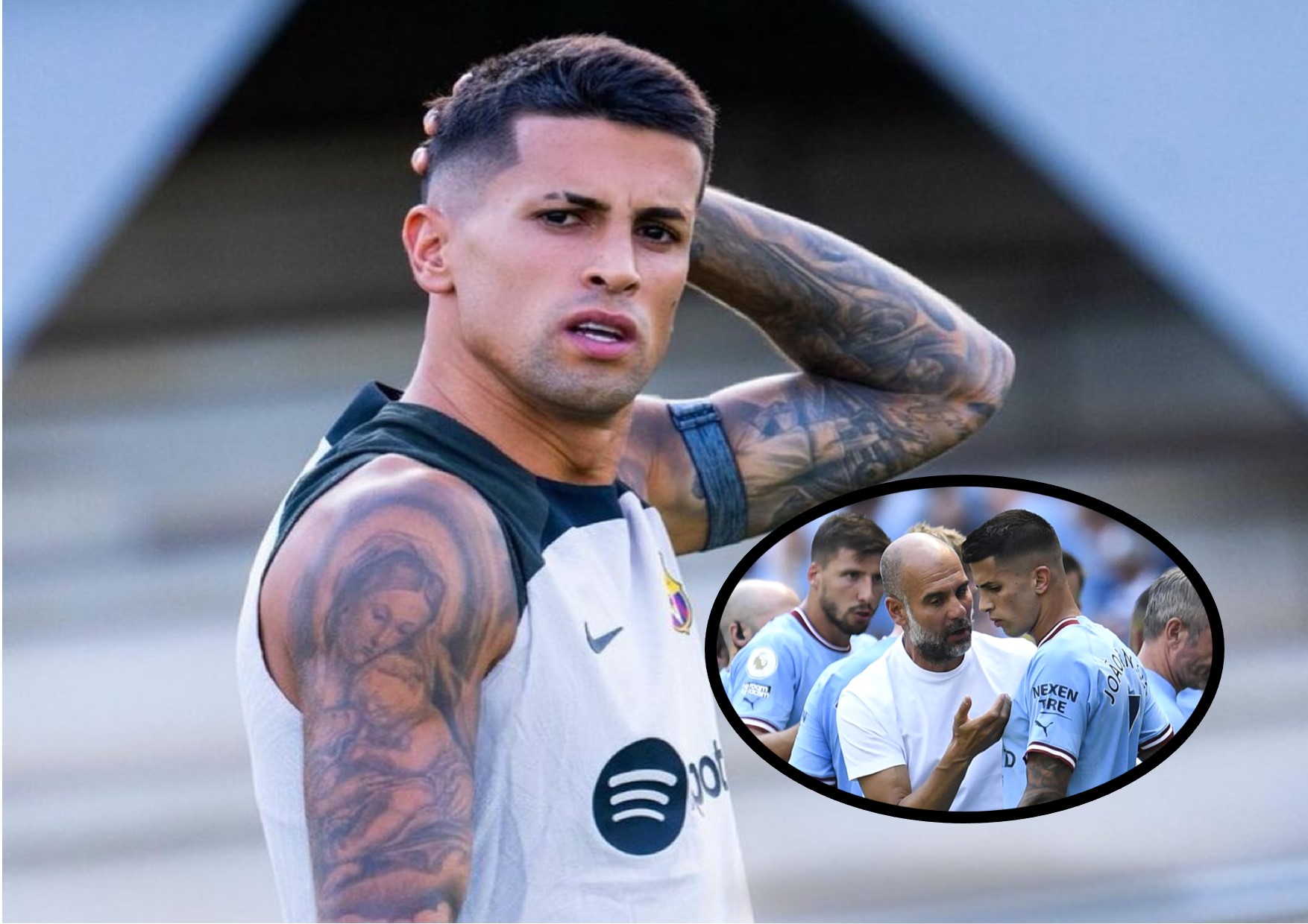 Cancelo règle enfin ses comptes avec Guardiola : « Je n’étais pas d’accord avec ça »