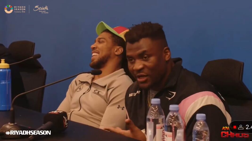 Anthony Joshua s'engage à soutenir la fondation de Francis Ngannou au Cameroun