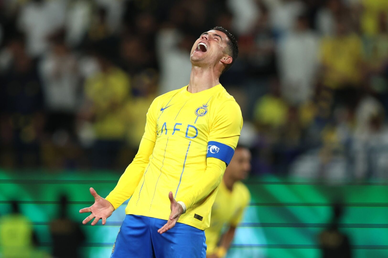 Le geste humble de Ronaldo envers les supporters d'Al Nassr après son but contre Al Ain (VIDEO)