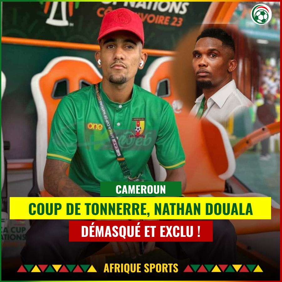 Cameroun : La FECAFOOT démasque et exclut Wilfried Nathan Douala après la CAN 2023