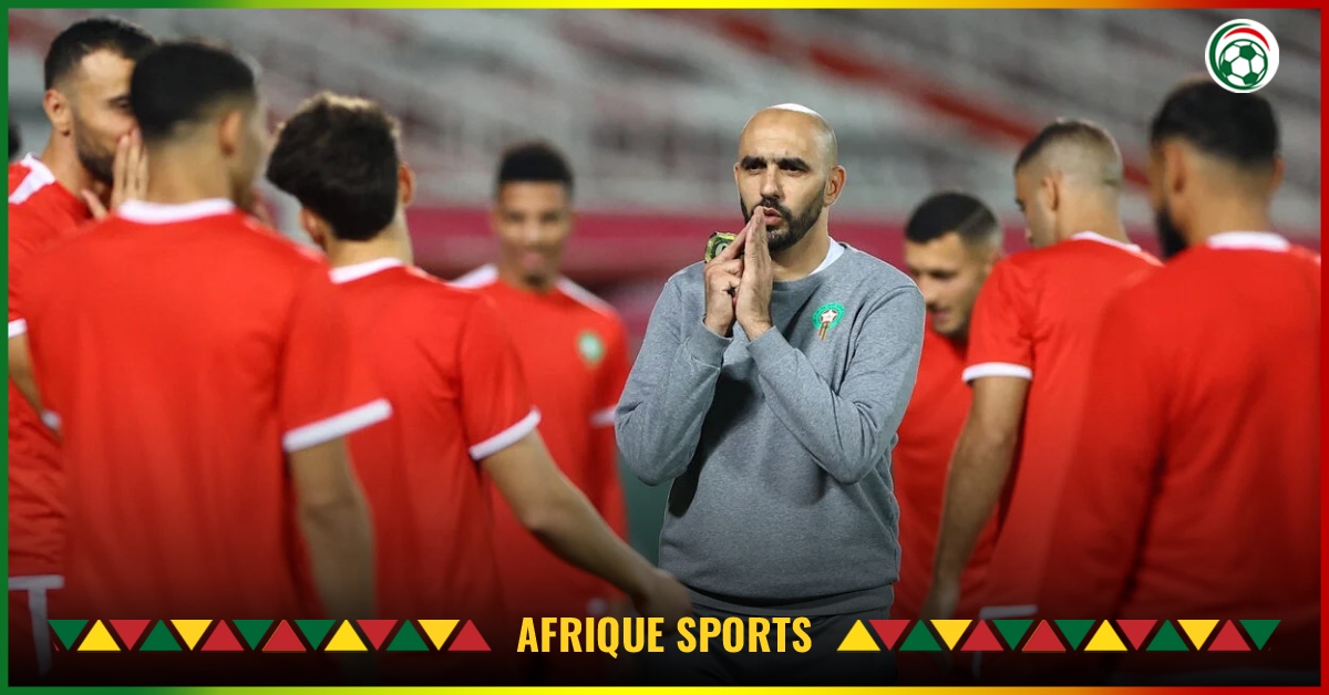 Maroc : Regragui envisage d’écarter deux cadres de l’équipe