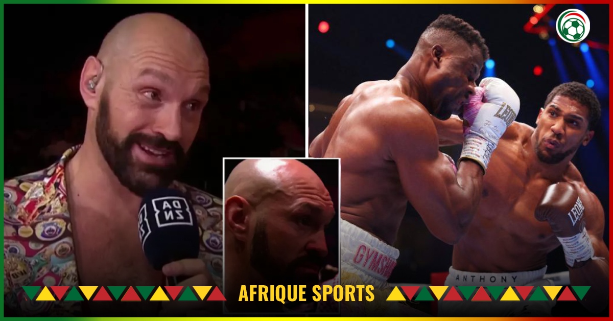 La réaction très surprenante de Tyson Fury après la lourde défaite de Francis Ngannou