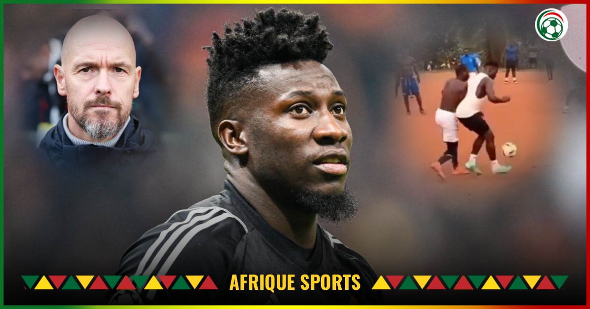 André Onana filmé dans les rues du Cameroun, Manchester United pète un câble