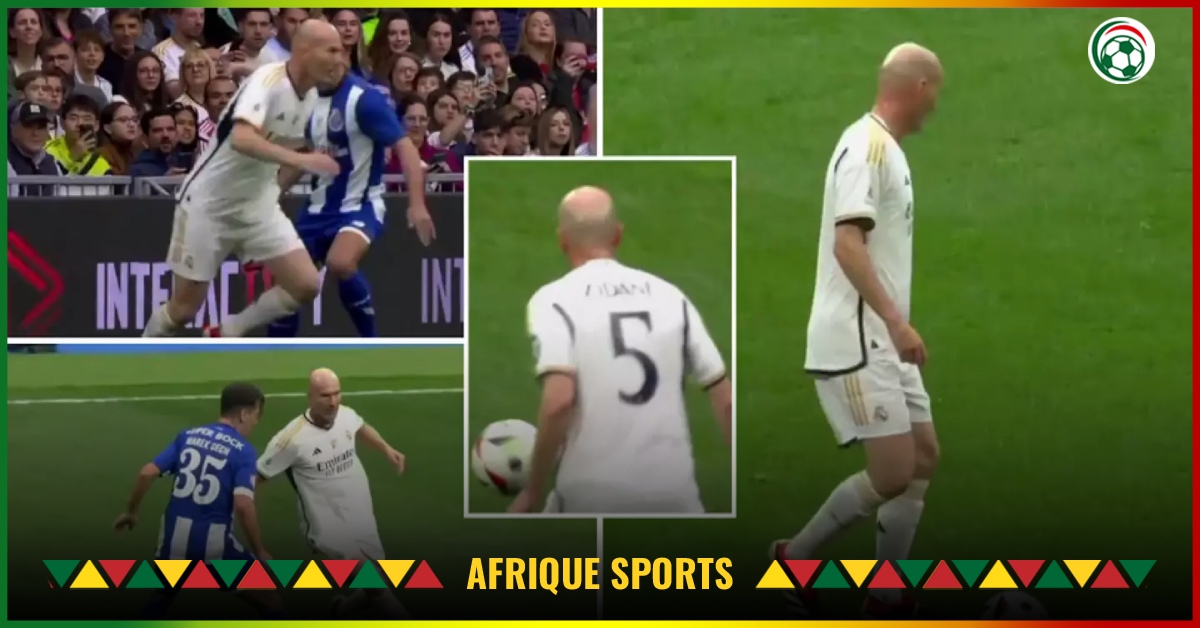 Zidane montre sa classe lors du match des Légendes, les fans voient Bellingham en lui! (VIDEO)