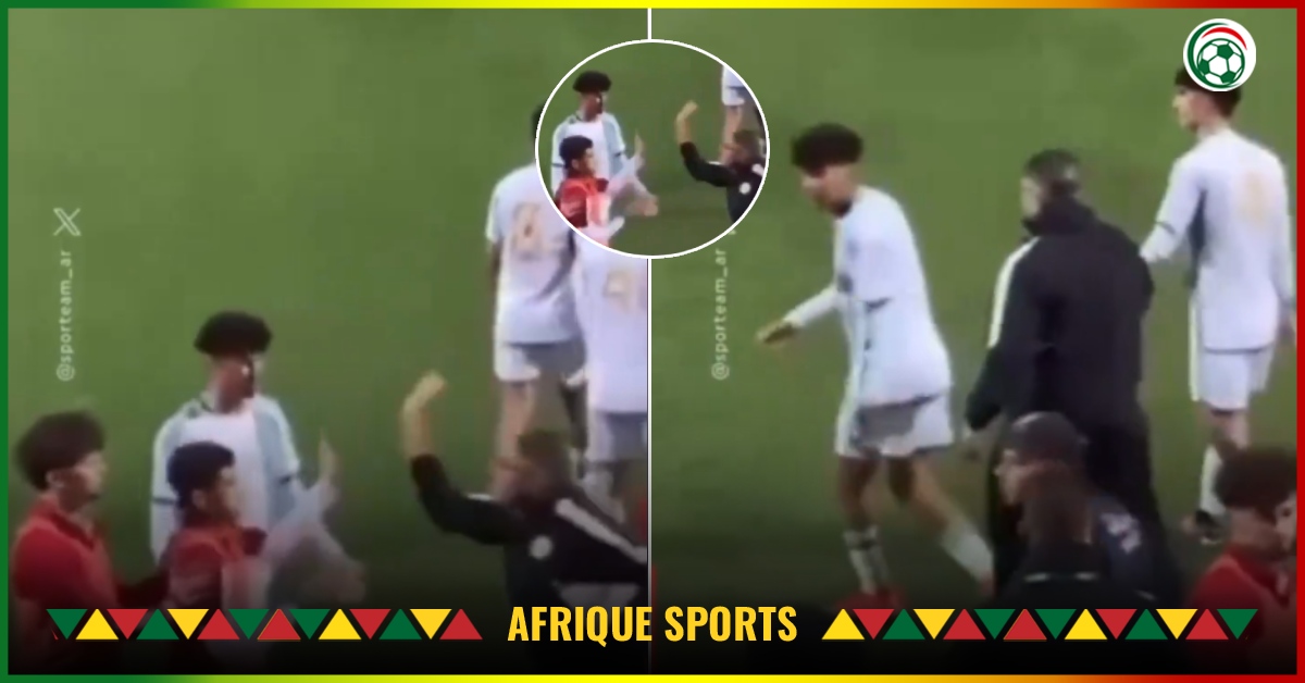 Algérie : Le sélectionneur des U20 giflent ses joueurs en plein match (VIDEO)