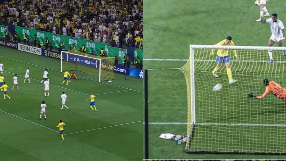 Le très gros raté de Ronaldo avec Al Nassr amuse la toile (VIDEO)