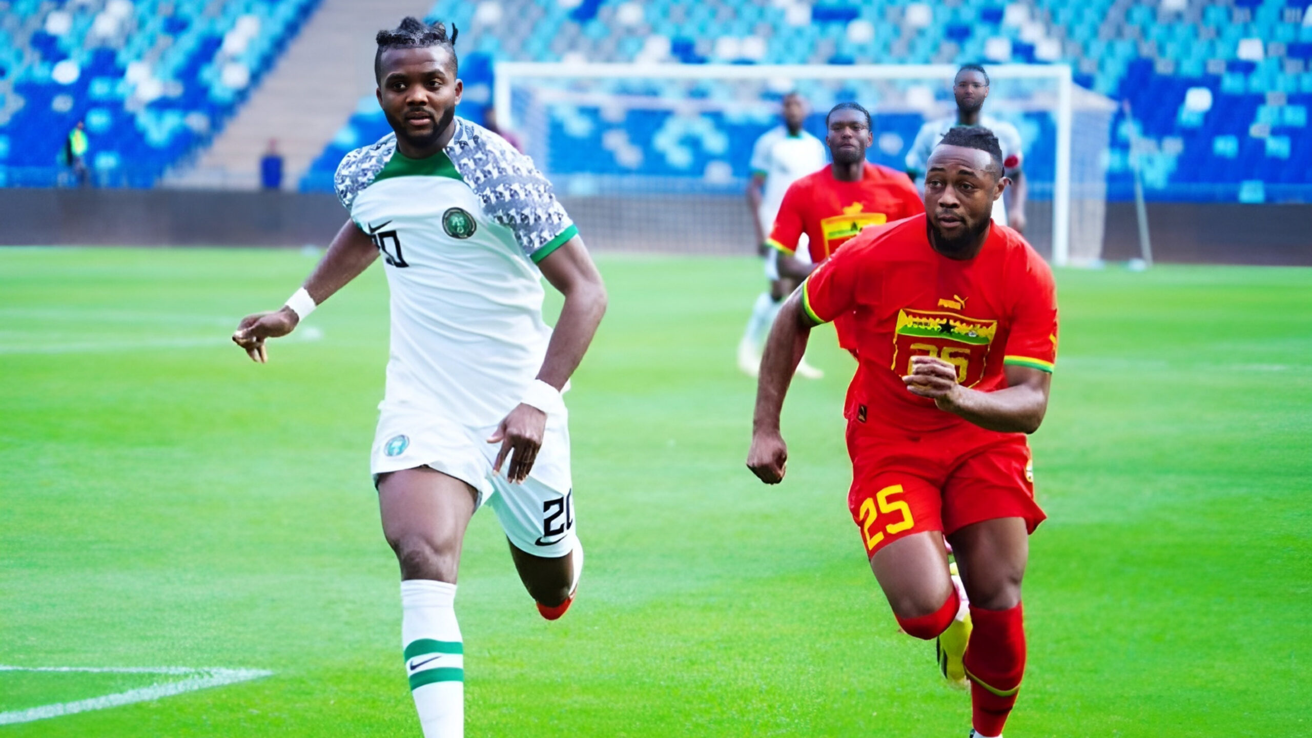 Amical : Sans Osimhen, le Nigéria bat le Ghana et s’offre le « Jollof Derby »