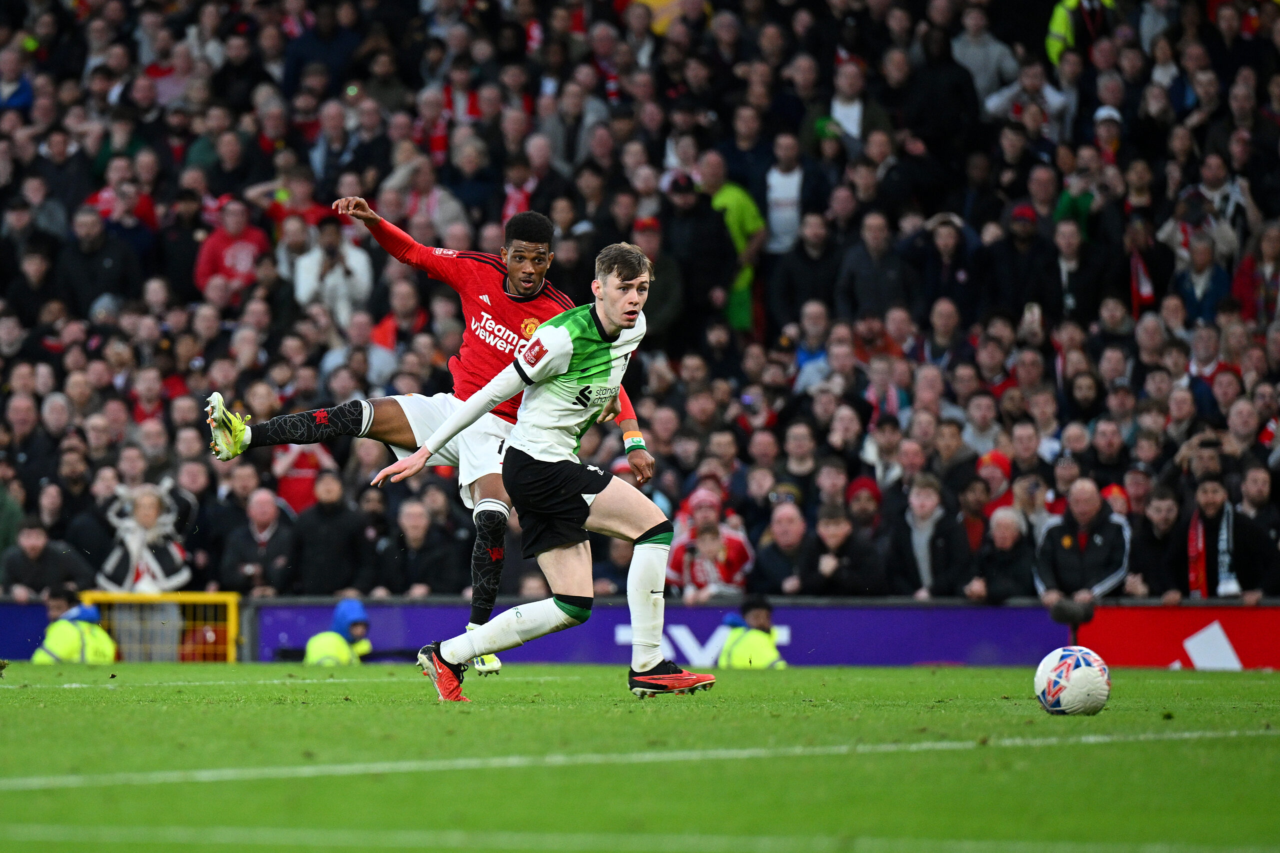 FA Cup : l’Ivoirien Amad Diallo élimine Liverpool et envoie Manchester United en demi-finale