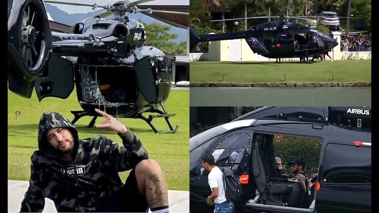 Neymar confronté à une galère inhabituelle avec son Hélicoptère