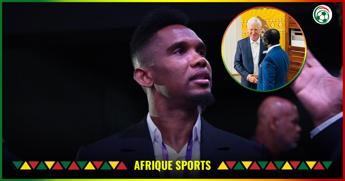 Le message fracassant de Samuel Eto’o à la signature du contrat de Marc Brys au MINSEP