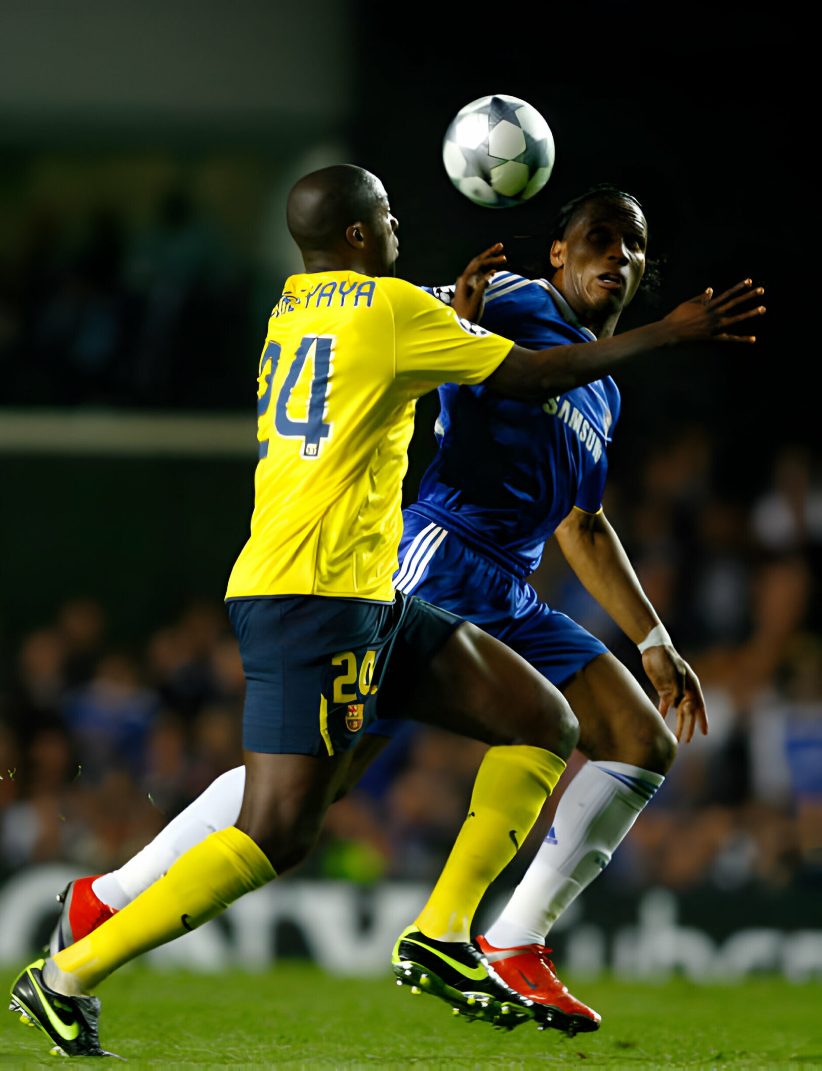 Drogba et Yaya Touré 