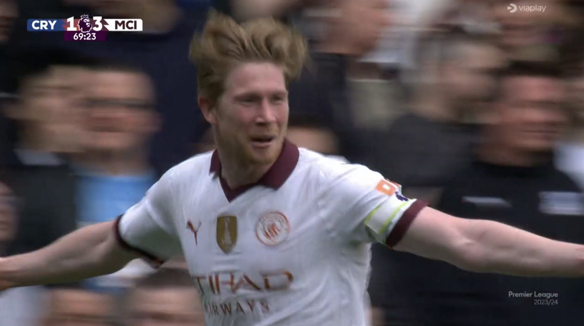 VIDÉO : Le doublé sensationnel de De Bruyne pour son 100e but avec Manchester City