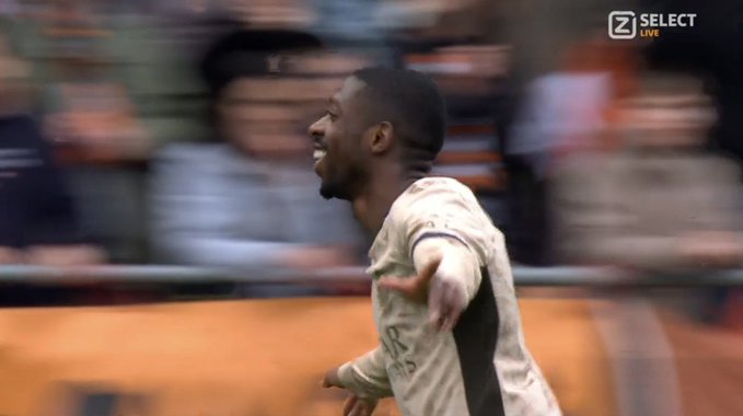 VIDEO : le festival de Mbappé qui délivre une bonne passe à Dembélé qui signe un parfait doublé