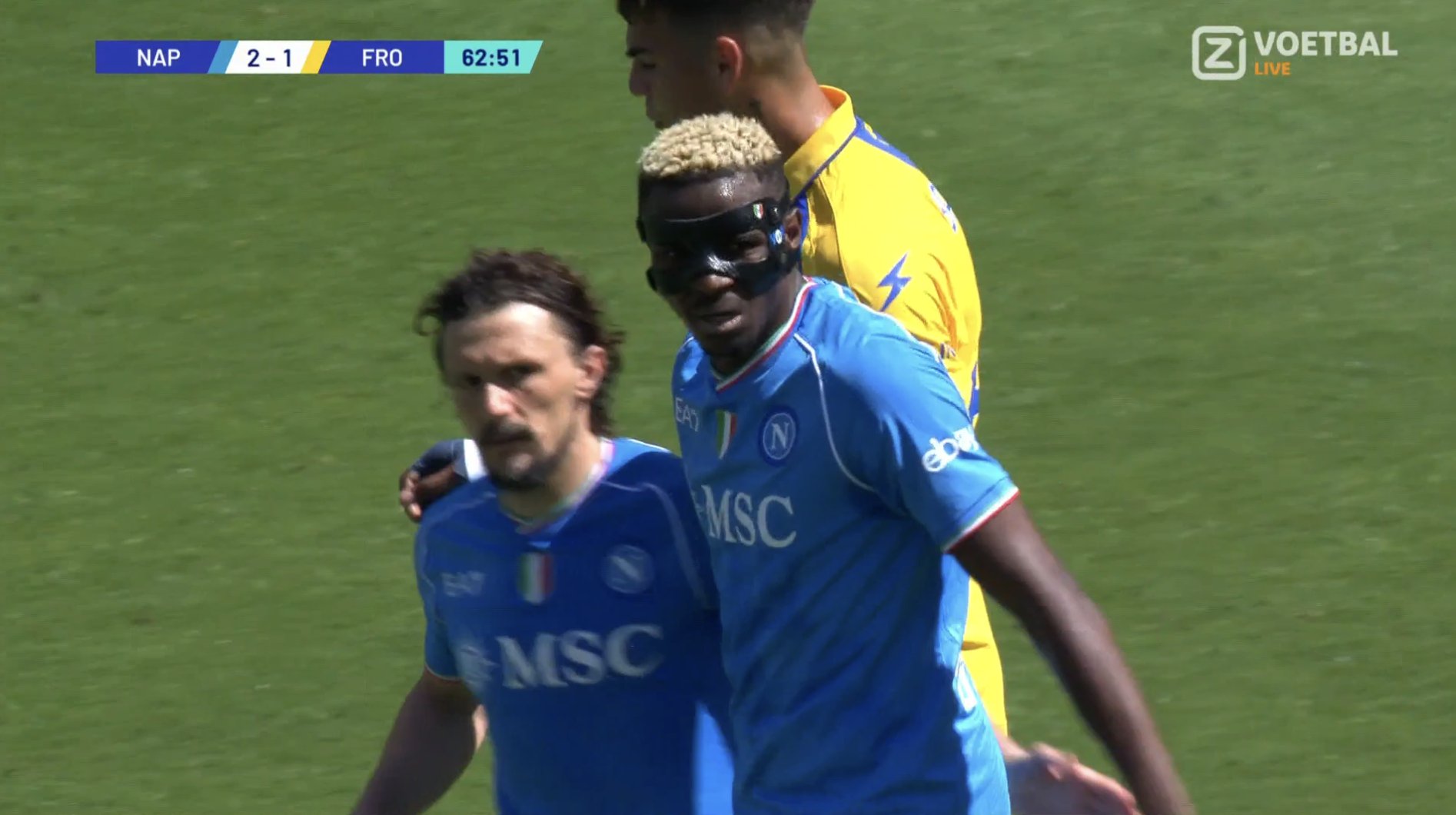 VIDEO : Le but de renard de Victor Osimhen qui permet à Naples de mener au score