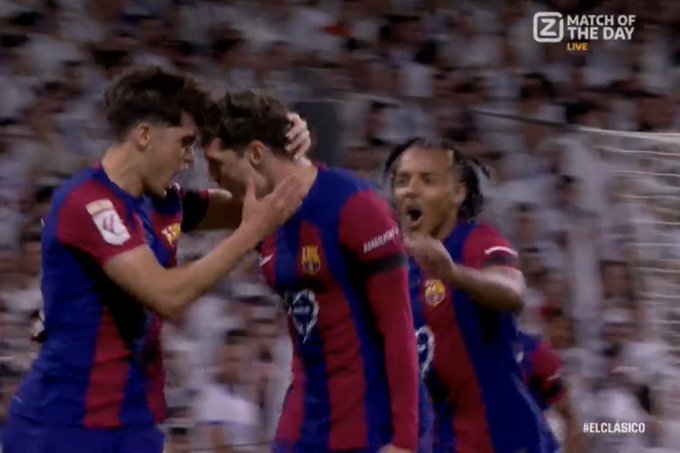 VIDEO : Christensen ouvre le score dans le Clásico dès la 5ème minute