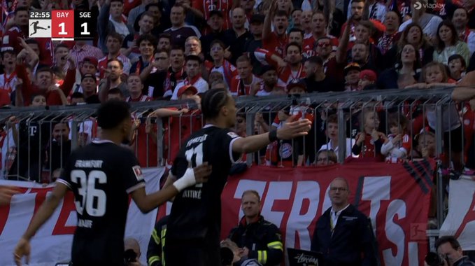 VIDEO : Hugo Ekitike enflamme l’Allianz Arena avec un sublime but pour l’égalisation