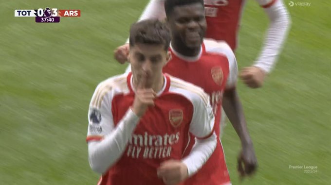 VIDEO : Arsenal plie déjà le match grâce à une bonne tête de Kai Havertz et se rapproche du titre