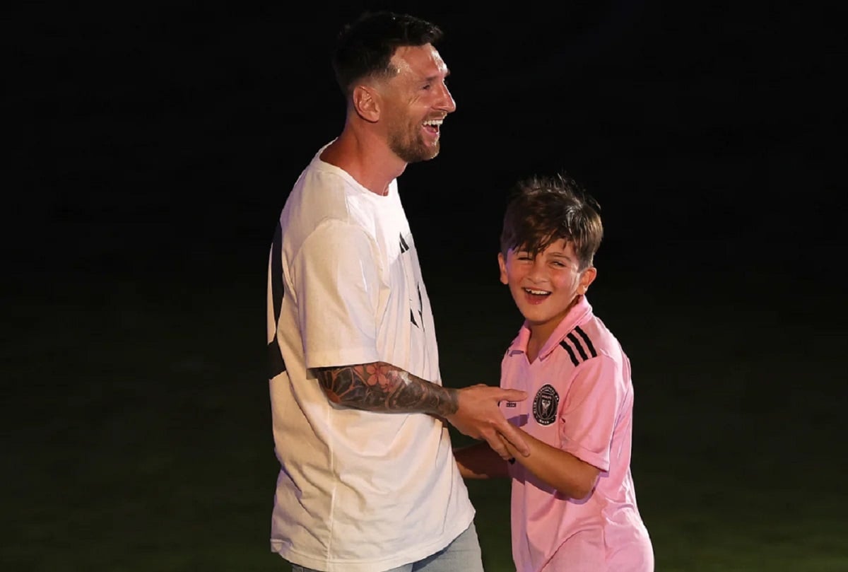 Le fils de Leo Messi affole la toile avec l’Inter Miami et célèbre comme son Papa !(VIDEO)