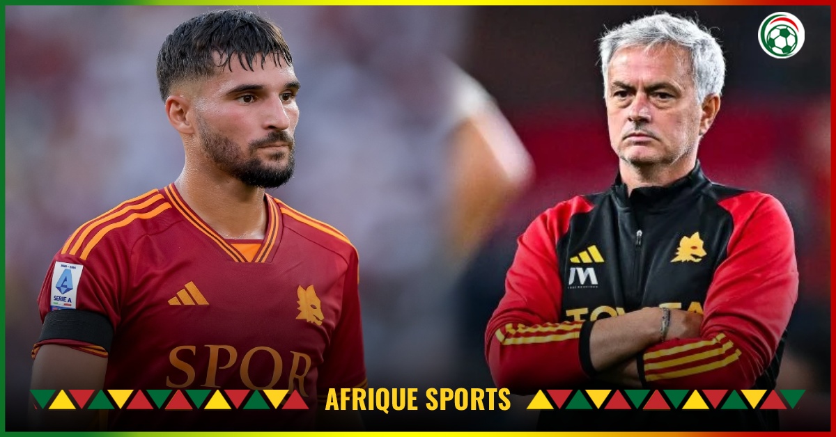 AS Roma : Houssem Aouar tacle Mourinho, “la différence, c’est que…”