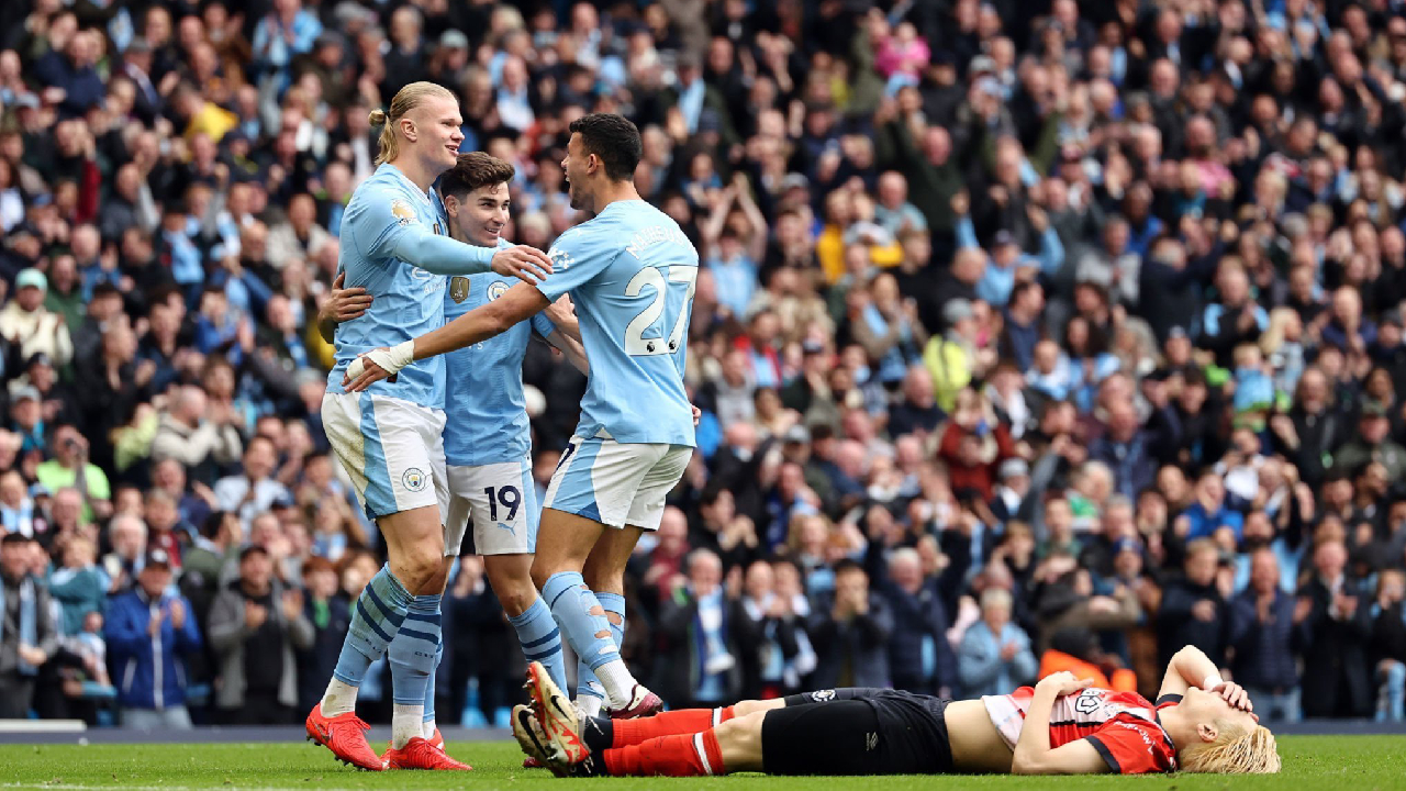 Premier League : Manchester City écrase Luton et prend provisoirement la tête du classement