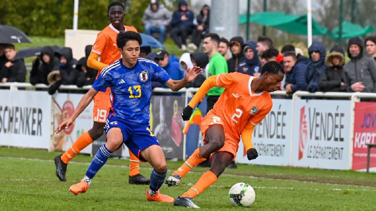 Mondial Football Montaigu : La Côte d'Ivoire maîtrise le Japon et remporte une médaille