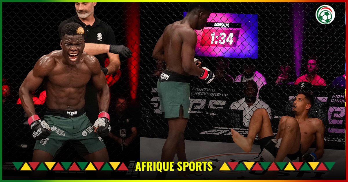 MMA : Jean Dos Santos, le « King » béninois massacre le double champion de France Mohamed Baillot