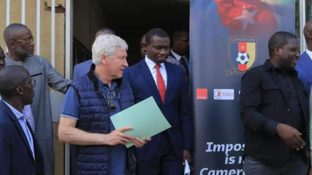 Cameroun : Le président de l’Assemblée nationale évoque le staff de Marc Brys