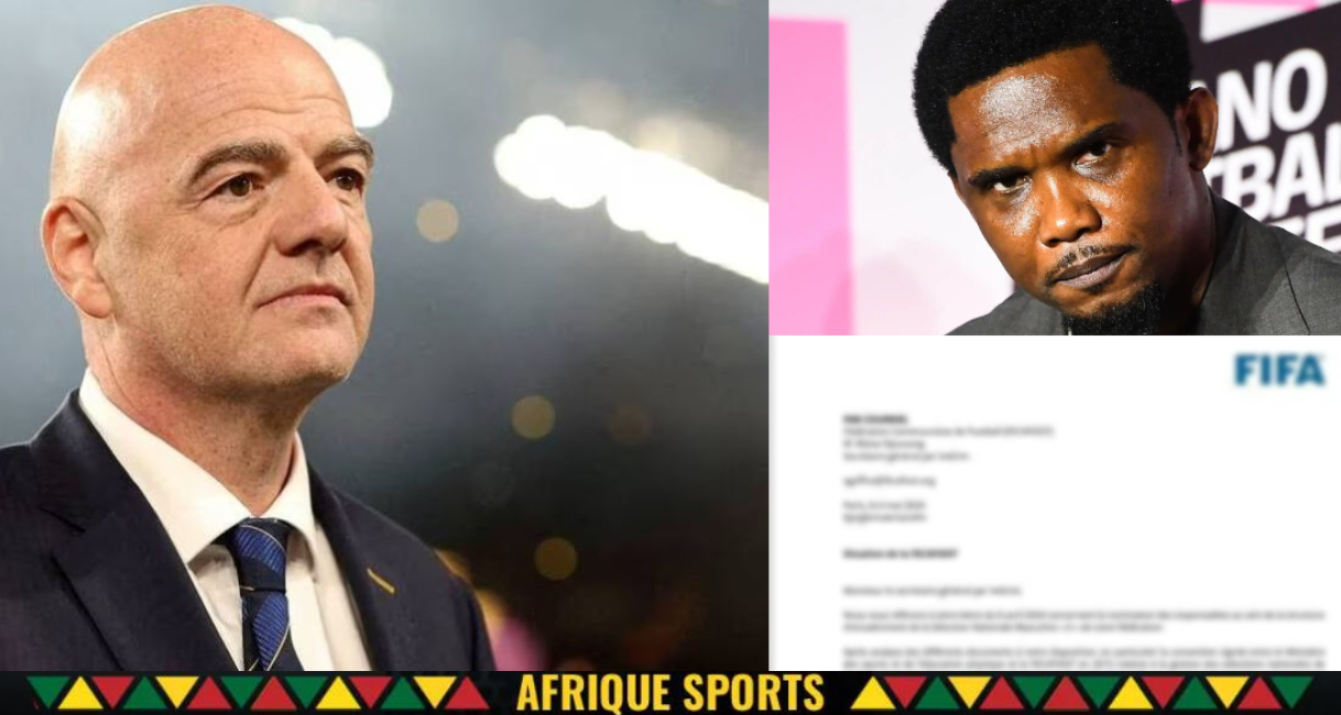 Le document a fuité, voici ce que la FIFA a dit à Samuel Eto’o