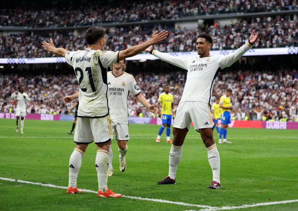 Le Real Madrid s’impose facilement face à Cadix et pourrait être titré ce soir !