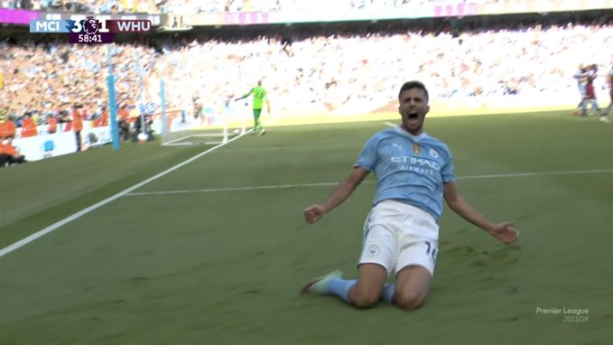 VIDEO : Rodri enflamme l’Emirates Stadium – Le titre est à portée de main