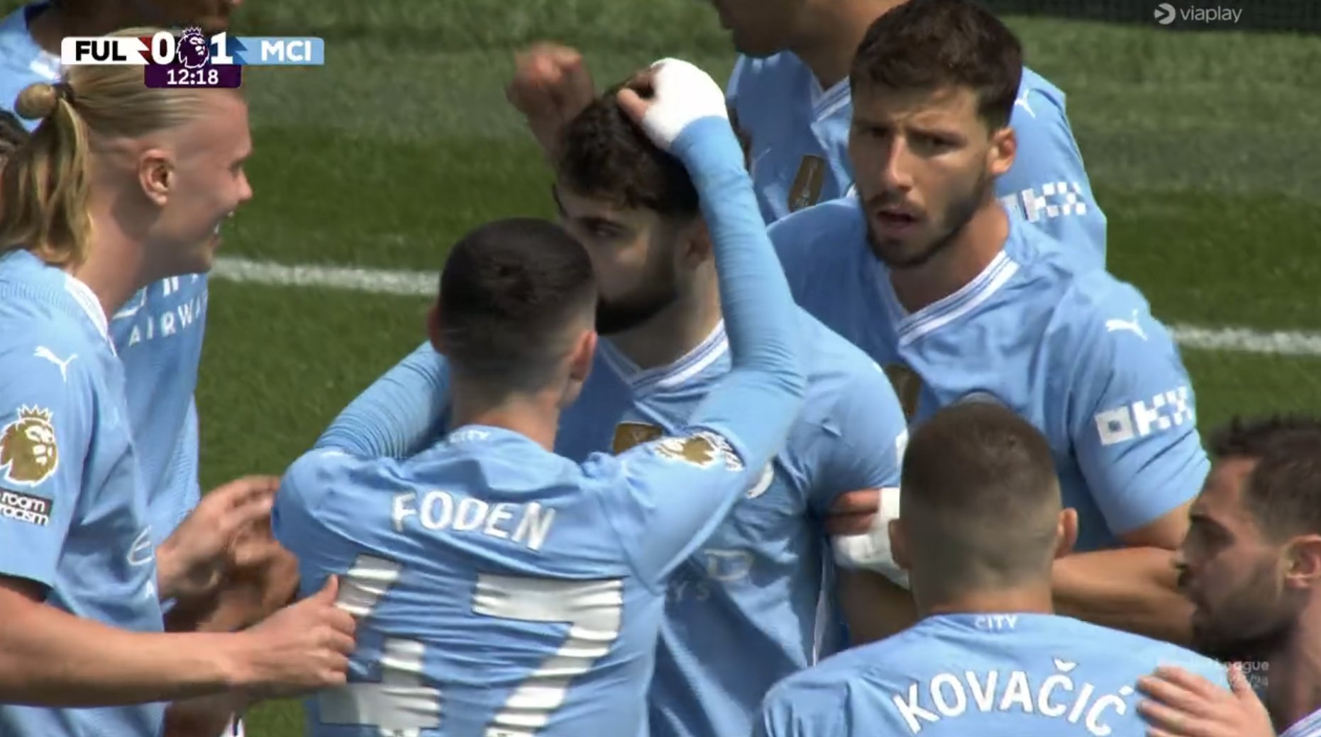 VIDEO : Après l’ouverture du score de Gvardiol, Phil Foden faitle break pour Manchester City