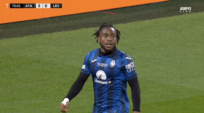 Finale Europa League : LE TRIPLÉ ! QUEL BUT – Le Bijou de Lookman pour le 3-0 qui crucifie Leverkusen