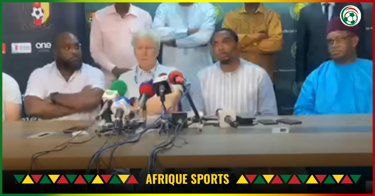 Samuel Eto’o présente ses excuses à Marc Brys et au peuple Camerounais