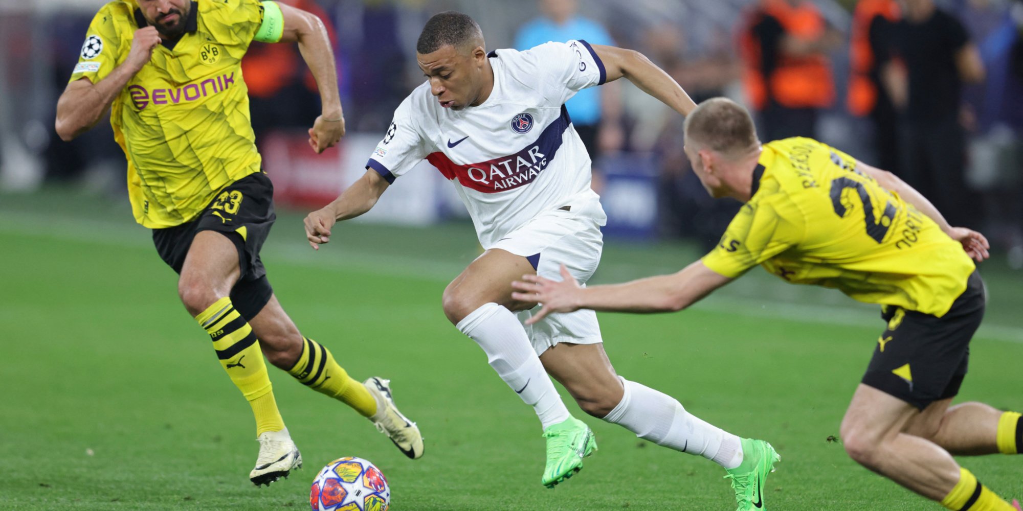 PSG – Dortmund : Les compositions officielles des équipes avec Kylian Mbappé