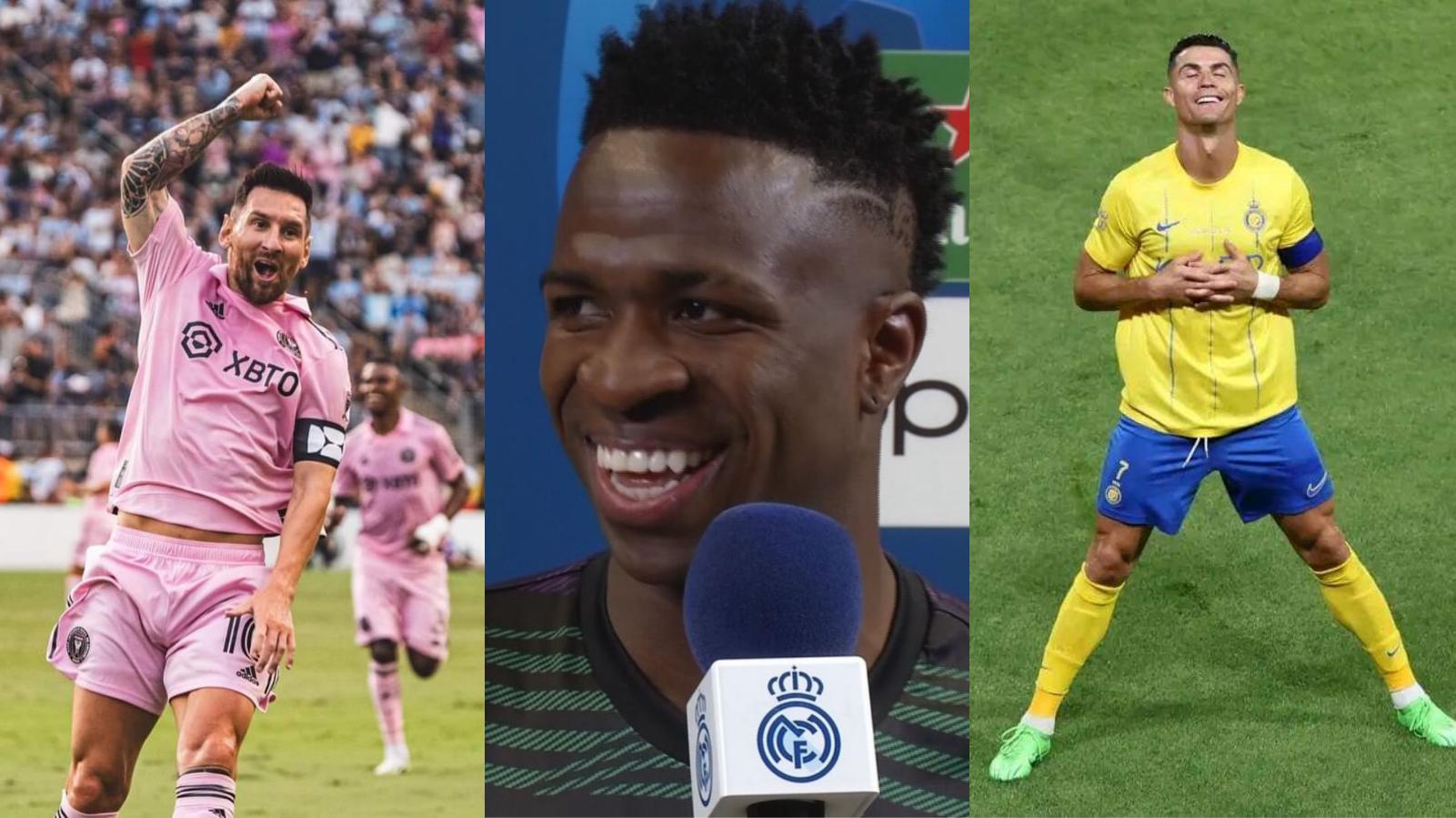 Ni Neymar Ni Ronaldinho : Vinicius Jr nomme la star qu’il préfère à Ronaldo et Messi !